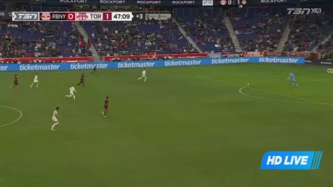 Poster siaran New York Red Bulls vs Toronto FC