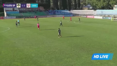 Poster siaran FC Meshakhte Tkibuli VS FC Iberia 1999 Tbilisi