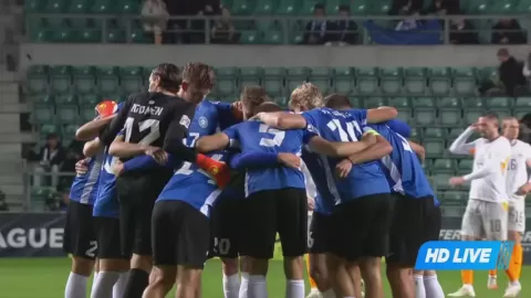 Poster siaran Estonia VS Iceland
