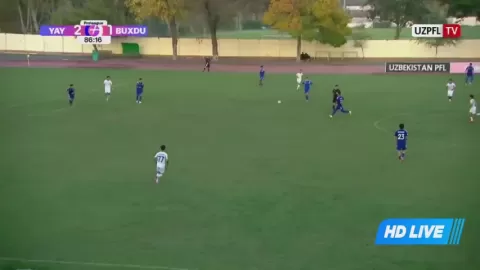 Poster siaran Yaypan FK VS Bukhara State University