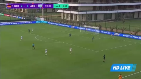 Poster siaran Germany U17 Women VS Argentina U17 Women