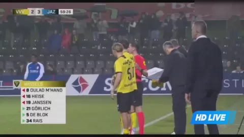 Poster siaran VVV Venlo VS AZ Alkmaar Youth