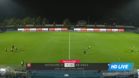 Poster siaran Hvidovre IF VS Herfolge Boldklub Koge