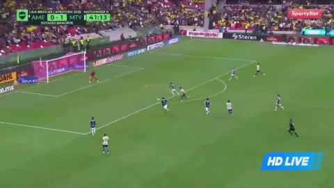 Poster siaran Club America VS Rayados de Monterrey