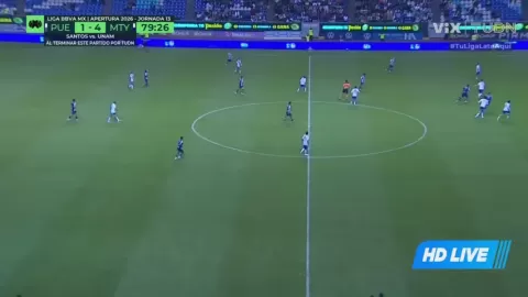 Poster siaran Puebla VS Rayados de Monterrey