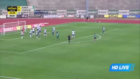 Poster siaran Botev Vratsa VS Spartak Varna