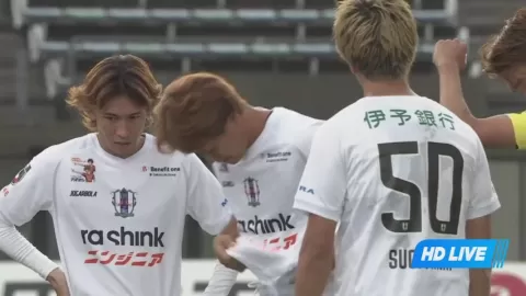 Poster siaran Roasso Kumamoto VS Ehime FC