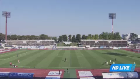 Poster siaran Thespa Kusatsu Gunma VS FC Ryukyu Okinawa