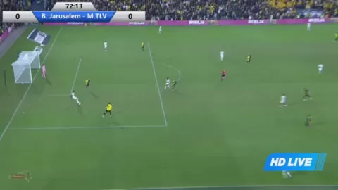 Poster siaran Beitar Jerusalem VS Maccabi Tel Aviv