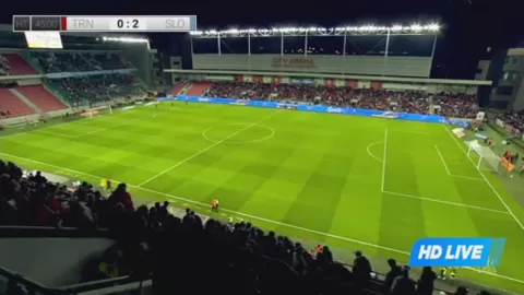 Poster siaran Spartak Trnava VS Slovan Bratislava