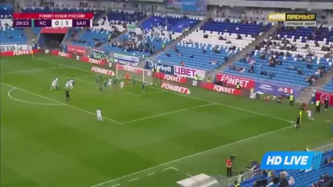 Poster siaran Krylya Sovetov VS Baltika Kaliningrad