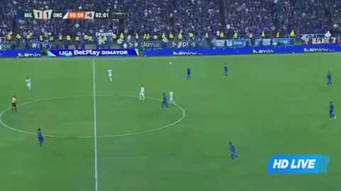 Poster siaran Millonarios VS Deportiva Once Caldas
