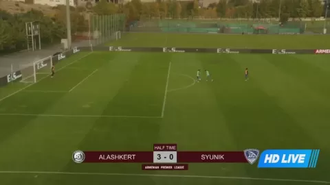Poster siaran Alashkert Yerevan VS FC Syunik
