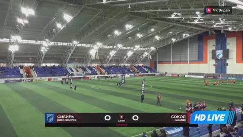 Poster siaran Sibir Novosibirsk VS Sokol Saratov