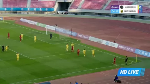 Poster siaran Dalian Juxing Shengheng VS Shaanxi United Soaring