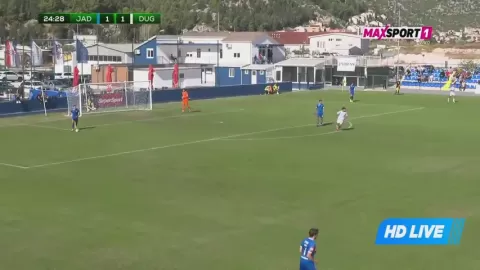 Poster siaran Jadran LP VS NK Dugopolje