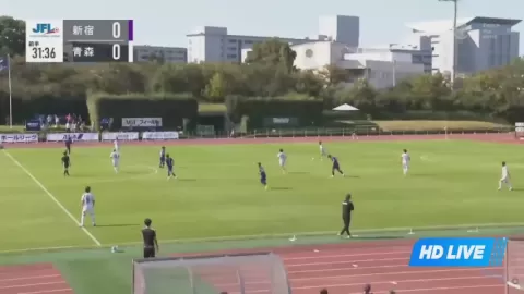 Poster siaran Criacao Shinjuku VS Reinmeer Aomori FC