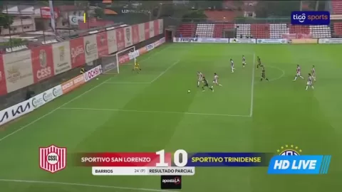 Poster siaran Sportivo San Lorenzo VS Club Sportivo Trinidense