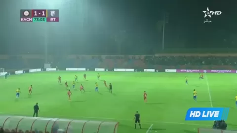 Poster siaran KACM Marrakech VS Ittihad Riadi Tanger