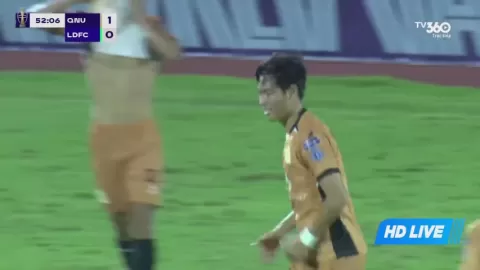 Poster siaran Quy Nhon United VS Lam Dong