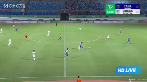 Poster siaran Guangdong Mingtu VS Dalian Yingbo B