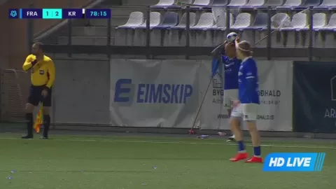 Poster siaran Fram Reykjavik VS KR Reykjavik