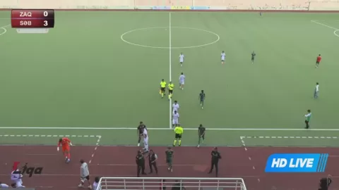 Poster siaran PFK Zaqatala VS Sabail FC