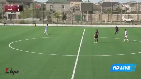 Poster siaran FK MOIK Baku VS Karvan Evlakh