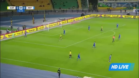 Poster siaran FC Kairat Almaty VS FC Zhetysu Taldykorgan