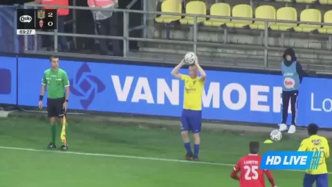 Poster siaran SK Beveren VS Habay la Neuve