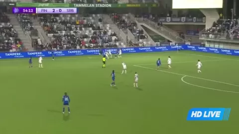 Poster siaran Finland Women VS Serbia Women