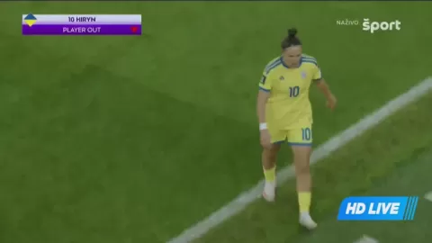 Poster siaran Ukraine Women VS Slovakia Women