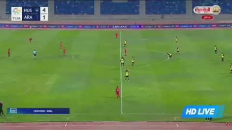 Poster siaran Al-Hussein SC (Irbid) VS Al-Arabi(JOR)