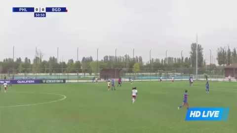 Poster siaran Philippines U17 Women VS Bangladesh Women U17
