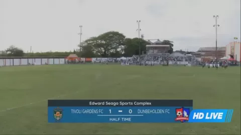 Poster siaran Tivoli Gardens VS Dunbeholden FC