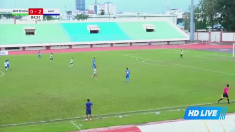 Poster siaran STP FOOD TP.HCM VS Hung Vuong An Giang