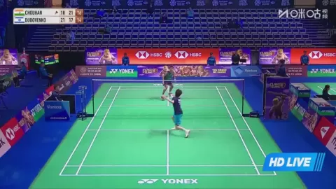 Poster siaran R.Chouhan VS D.Dubovenko