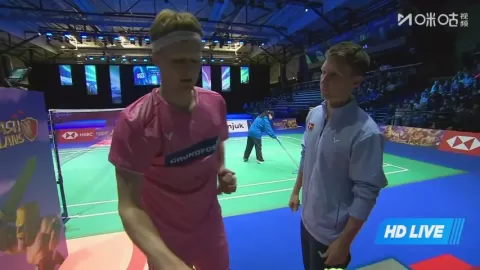 Poster siaran Antonsen, Anders VS Lee, Zii Jia