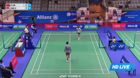 Poster siaran Wang Zijun VS Z.Ong