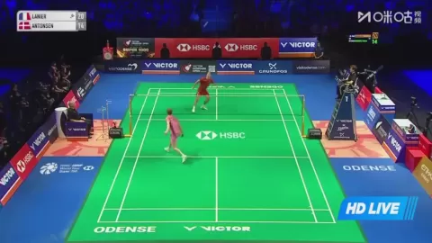 Poster siaran Lanier, Alex VS Antonsen, Anders
