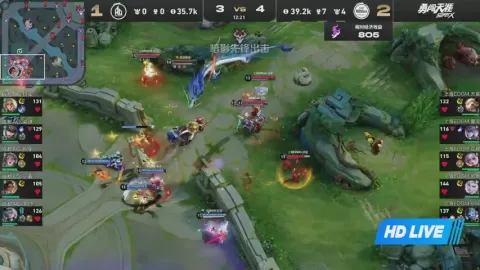 Poster siaran 成都AG超玩会 VS 上海EDG.M